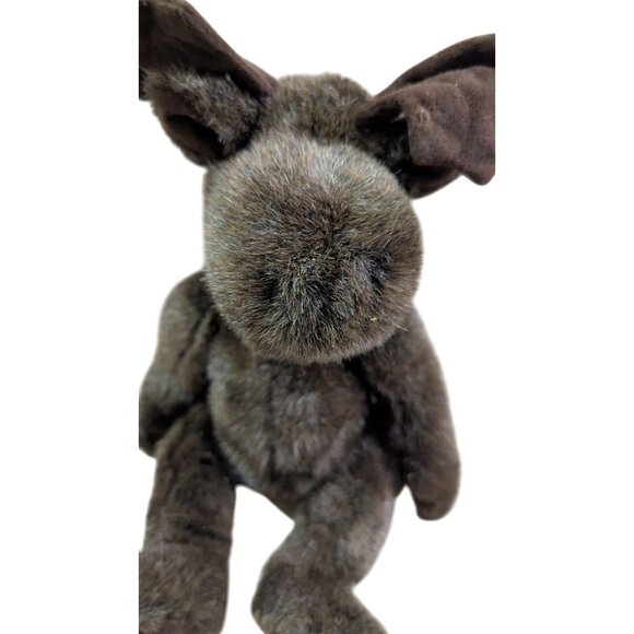 Russ Berrie Wildwood Brown Plush Moose Stuffed Animal With Floppy Ears 15" - Picture 4 of 9